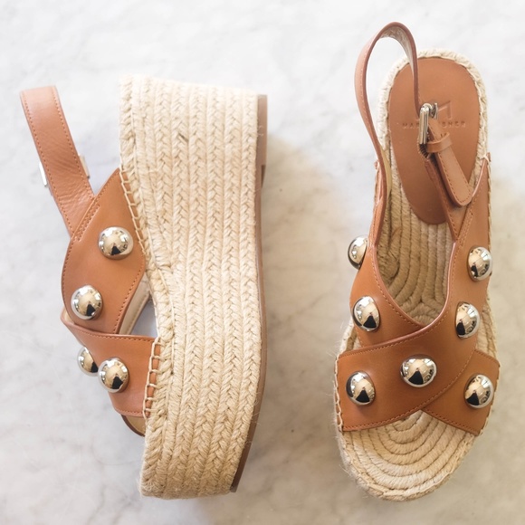 Rella Studded Espadrille Wedge 